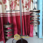 lampu berdiri kuningan vintage