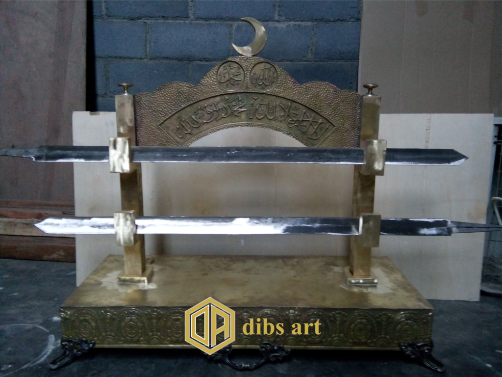 miniatur pedang nabi muhammad