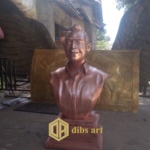 patung tembaga tokoh 1