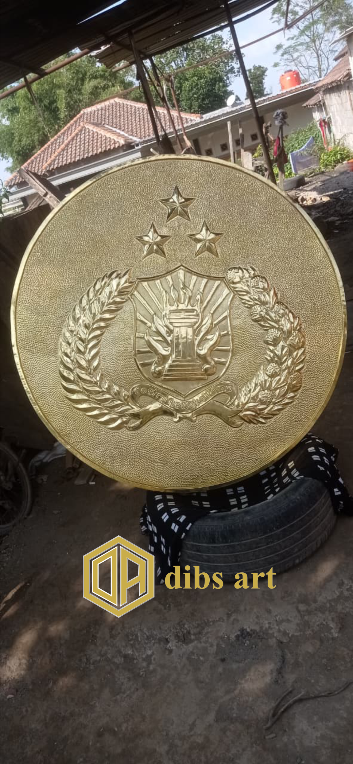 Logo Kuningan Polisi Presisi dan Elegan | Dibs Art logo kuningan polisi