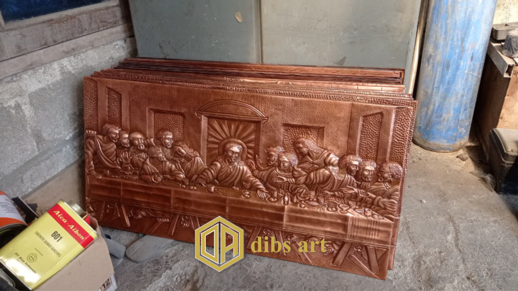 Relief Tembaga Isa Almasih – Karya Seni Religi yang Elegan relief tembaga isa almasih lengkap